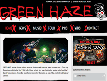 Tablet Screenshot of green-haze.com
